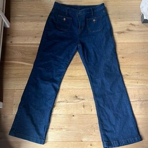 Boot cut stretchy jeans 14